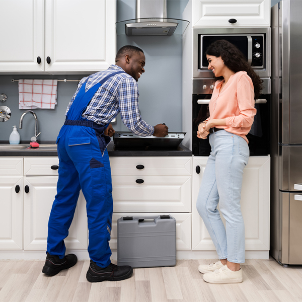 can you provide an estimate for cooktop repair before beginning any work in Cambria